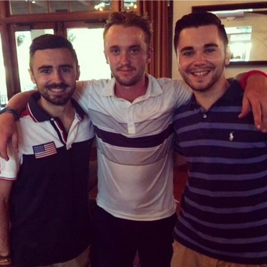 Tom Felton (Harry Potter) & Marmignon Brothers - Los Angeles 2015