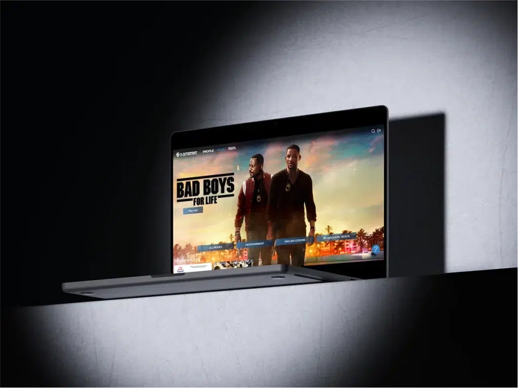 film Bad Boys utilisé en version originale (VO) pour progresser en anglais.